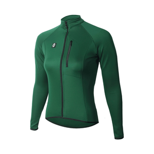 WINTER JERSEY RACING GREEN-W