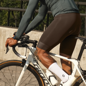 BIB SHORT CHOCOLATE X2