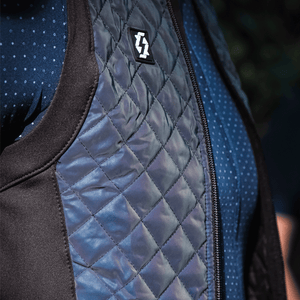 IRIDESCENT DIAMOND VEST