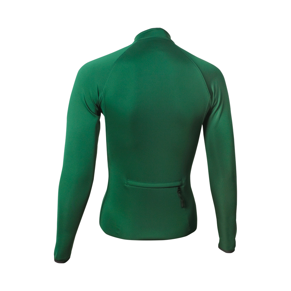 WINTER JERSEY RACING GREEN-W