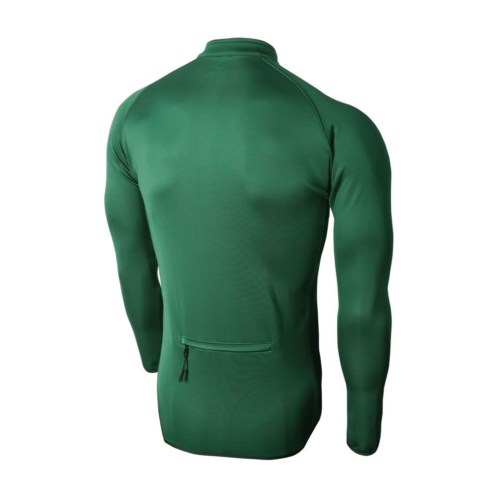WINTER JERSEY RACING GREEN