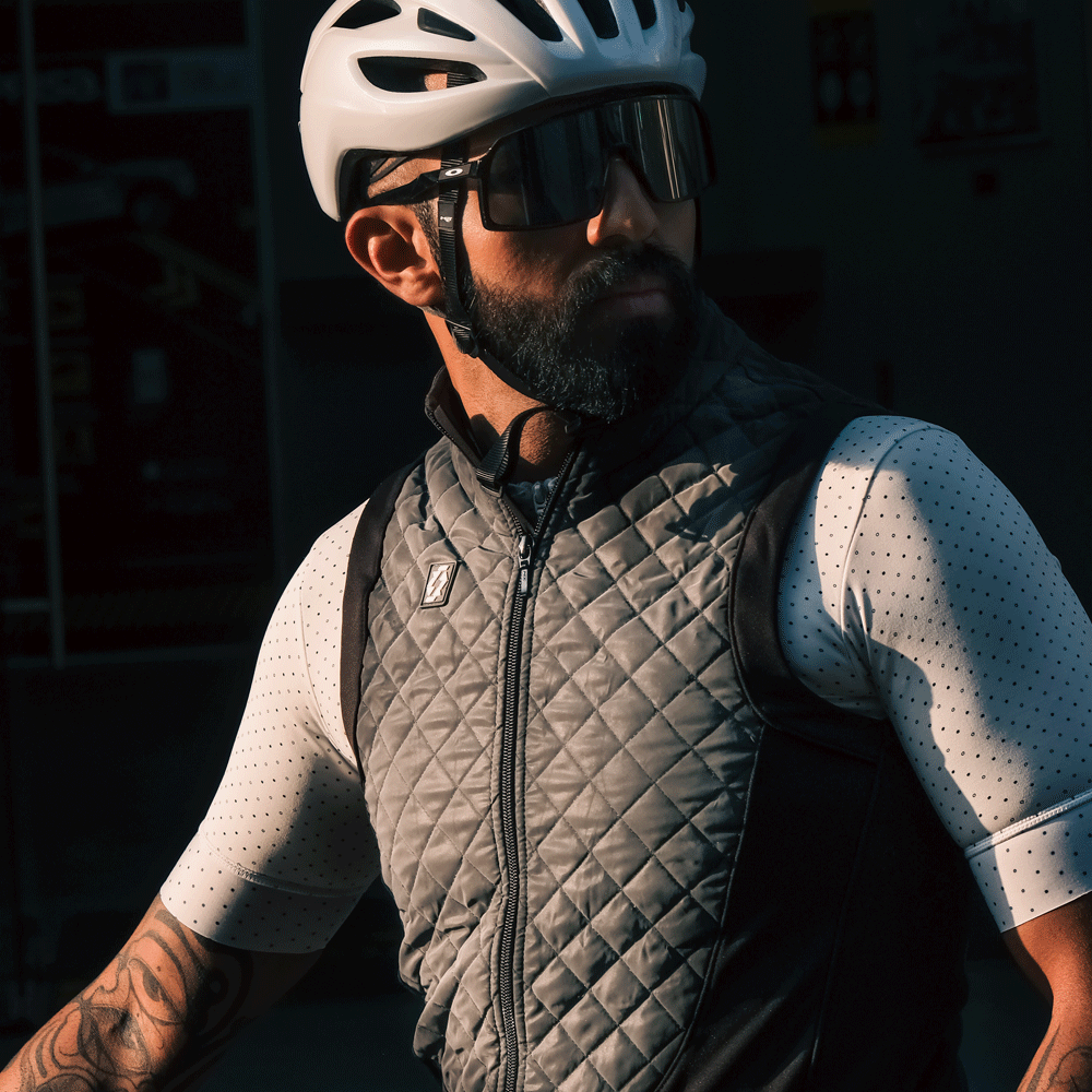 IRIDESCENT DIAMOND VEST