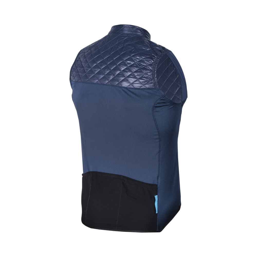 BLUE NAVY DIAMOND VEST