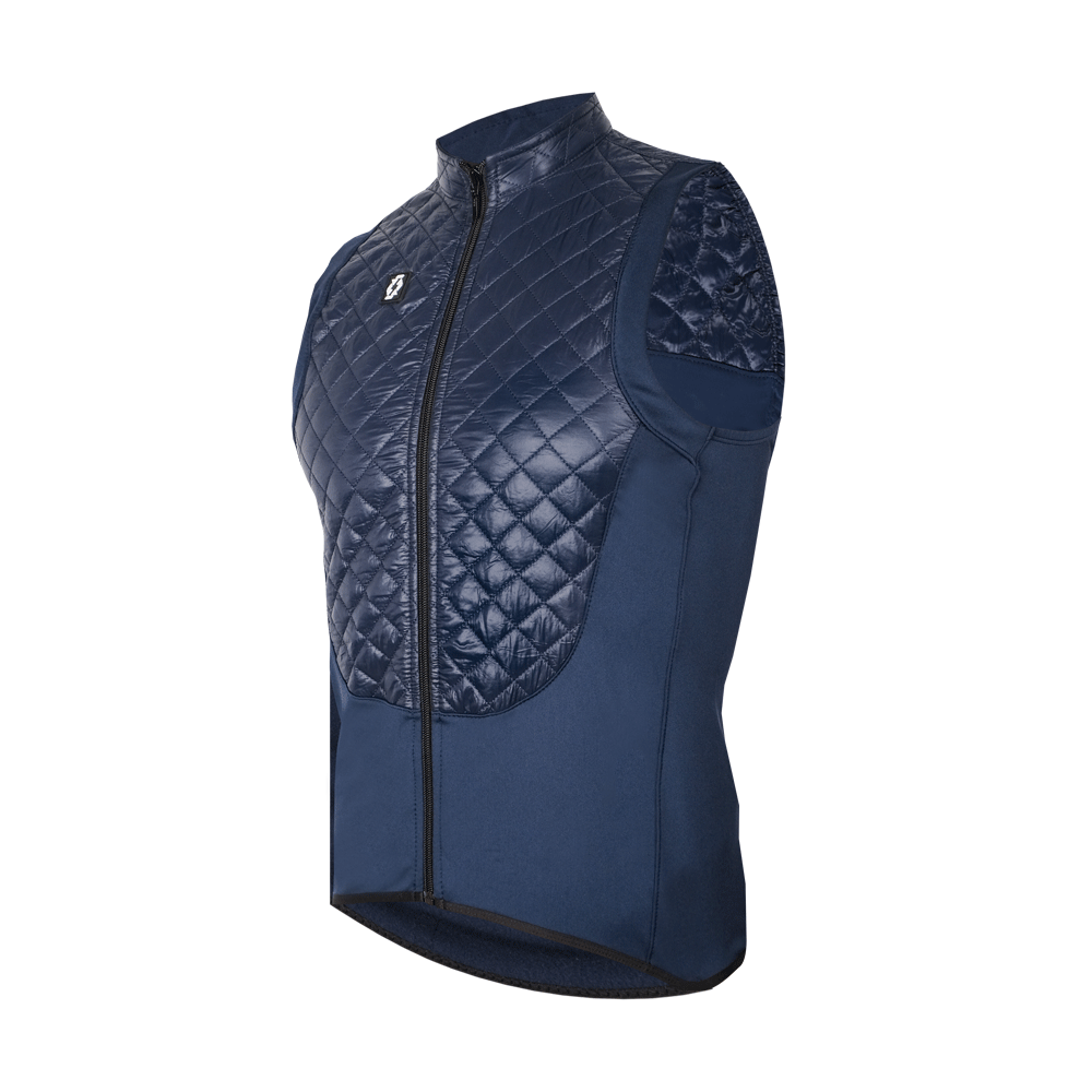 BLUE NAVY DIAMOND VEST
