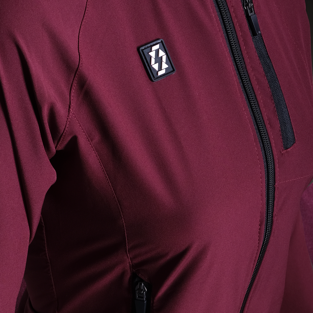 WINDING ROAD - BURGUNDY