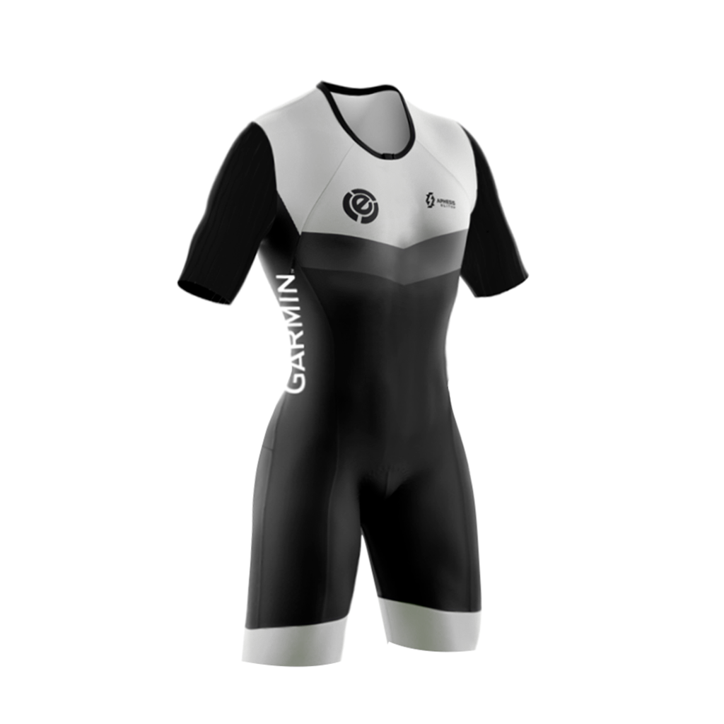 WHITE TRISUIT LONG ENDURANCE MUJER