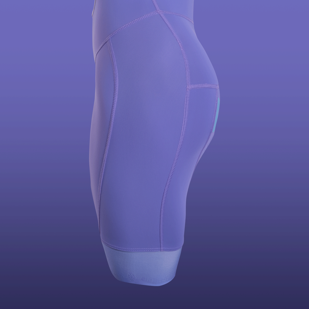 BIB SHORT W-PRO JACARANDA