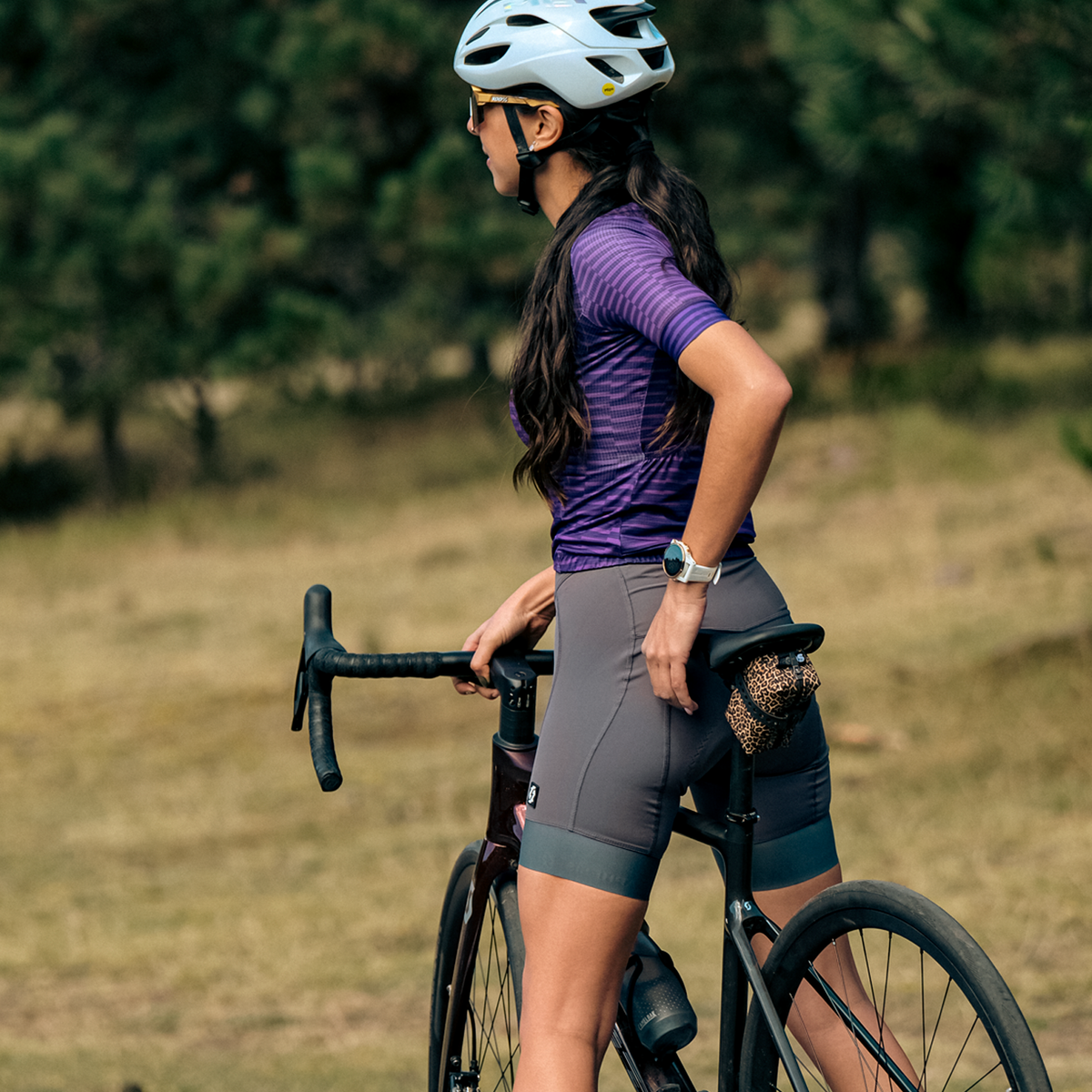 BIB SHORT W-PRO TITANIO